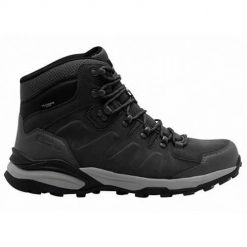Buty trekkingowe męskie Jack Wolfskin Refugio Texapore. Czarne buty trekkingowe męskie Jack Wolfskin, na zimę, z materiału, bez zapięcia, trekkingowe. Za 558.00 zł.