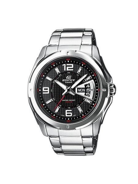 Casio Zegarek Edifice EF-129D-1AVEF Srebrny. Szare, analogowe zegarki męskie Casio, srebrne. Za 359.99 zł.