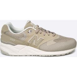 New Balance - Buty. Zielone buty sportowe na co dzień męskie New Balance, z materiału, bez zapięcia. W wyprzedaży za 219.90 zł.