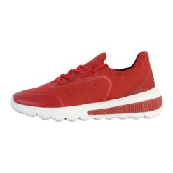Buty GEOX D SPHERICA ACTIF A Czerwony. Czerwone obuwie treningowe damskie Geox, do biegania. Za 382.99 zł.