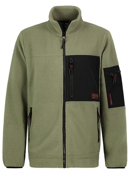 Sublevel Kurtka polarowa w kolorze khaki rozmiar: M. Brązowe kurtki męskie Sublevel, m, bez wzorów, z materiału, bez kaptura. Za 147.91 zł.