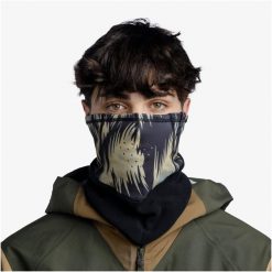Komin na szyję - Bandana BUFF Mountain Redloy. Czarne szaliki i kominy damskie Buff, bez wzorów. Za 116.99 zł.