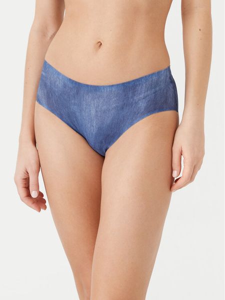 Chantelle Figi klasyczne Soft Stretch C11D40 Niebieski. Niebieskie figi damskie Chantelle, bez wzorów, z syntetyku. Za 59.99 zł.