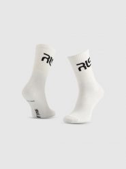 4F Skarpety casual wysokie męskie 4F x Robert Lewandowski - białe 43-46. Białe skarpetki męskie 4f, bez wzorów, z bawełny. Za 29.99 zł.