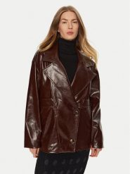 ACCESS FASHION Kurtka z imitacji skóry 44-1060-806 Brązowy Relaxed Fit. Brązowe kurtki damskie ACCESS FASHION, m, bez wzorów, ze skóry, bez kaptura. Za 1,029.00 zł.