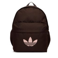 Plecak adidas. Brązowe plecaki damskie Adidas, bez wzorów, sportowe. Za 139.99 zł.