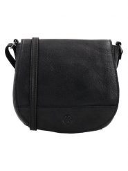 HIDE & STITCHES Skórzana torebka "Paint Rock" w kolorze czarnym - 20 x 19,5 x 4 cm rozmiar: onesize. Czarne torebki klasyczne damskie HIDE & STITCHES, bez wzorów, z materiału, bez dodatków. Za 217.99 zł.