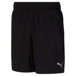 Spodenki męskie PUMA Run Fav 2in1. Czarne szorty męskie Puma, bez wzorów, sportowe. Za 103.99 zł.