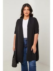Curvy Lady Kardigan w kolorze czarnym rozmiar: 44/46. Czarne kardigany damskie Curvy Lady, bez wzorów. Za 109.78 zł.