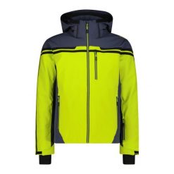 Kurtka narciarska z kapturem i zamkiem CMP. Zielone kurtki narciarskie i snowboardowe damskie CMP, m, bez wzorów, z kapturem, narciarskie. Za 954.00 zł.