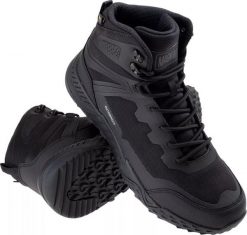 Buty trekkingowe męskie Magnum Bondsteel MID WP C. Czarne buty trekkingowe męskie MAGNUM, bez zapięcia, trekkingowe. Za 490.13 zł.