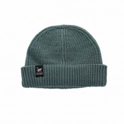 Czapka Docker – rozmiar uniwersalny – poliester z recyklingu (szałwiowa). Zielone czapki męskie SURF MONKEY, bez wzorów, z materiału. Za 119.95 zł.
