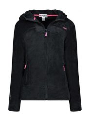 ANAPURNA Kurtka polarowa "Uternel" w kolorze czarnym rozmiar: S. Czarne kurtki damskie ANAPURNA, s, bez wzorów, z polaru, bez kaptura. Za 139.20 zł.