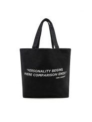 KARL LAGERFELD Torebka A1W50047 Czarny. Czarne torebki klasyczne damskie Karl Lagerfeld, bez wzorów, z materiału, bez dodatków. Za 209.99 zł.