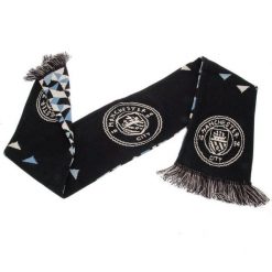 Szalik Manchester City oficjalny licencjonowany. Niebieskie szaliki męskie MANCHESTER CITY, bez wzorów, z materiału. Za 119.00 zł.