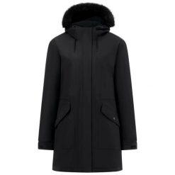 Parka dla kobiet Regatta Sophia. Czarne parki damskie Regatta, m, bez wzorów, z futra. Za 401.00 zł.
