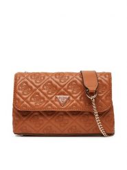 Guess Torebka HWQL96 58210 Brązowy. Brązowe torebki klasyczne damskie Guess, z aplikacjami, ze skóry, bez dodatków. Za 409.99 zł.