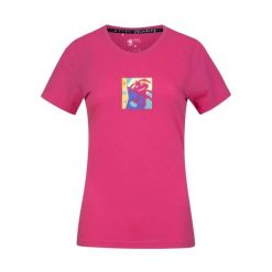 Koszulka damska Rafiki Akiyo. Czerwone t-shirty damskie Rafiki, bez wzorów, bez kołnierzyka. Za 214.50 zł.