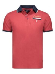 Canadian Peak Koszulka polo "Kareak" w kolorze bordowym rozmiar: S. Czerwone koszulki polo męskie Canadian Peak, s, bez wzorów, z bawełny, bez ramiączek. Za 86.99 zł.