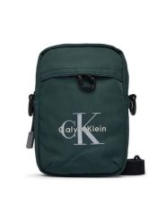 Calvin Klein Saszetka Bold Logo Nylon Slim Reporter LV04D3231G Zielony. Zielone saszetki męskie CALVIN KLEIN, z materiału. Za 249.99 zł.