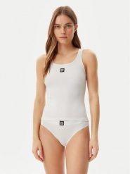 HUGO Top 50534928 Écru Regular Fit. Topy damskie Hugo, xs, bez wzorów, bez kołnierzyka. Za 139.99 zł.