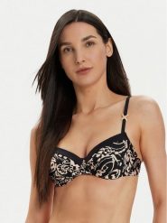 Selmark Góra od bikini BJ711 Czarny. Czarne bikini damskie SELMARK, bez wzorów. Za 199.99 zł.