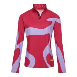 Bluza narciarska Damska Gareth & Lucas The One Hundred and Fifteen. Czerwone bluzy bez kaptura damskie GARETH & LUCAS, z elastanu. Za 229.99 zł.