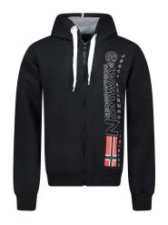Geographical Norway Bluza "Fogora" w kolorze czarnym rozmiar: XL. Czarne bluzy z kapturem męskie Geographical Norway, xl. Za 158.10 zł.