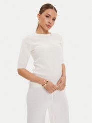 Max Mara Leisure Sweter Cima 24263660 Biały Regular Fit. Białe swetry klasyczne damskie Max Mara Leisure, l, z wełny, bez kołnierzyka. Za 569.99 zł.