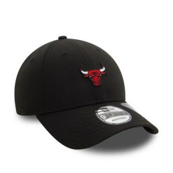 Czapka z daszkiem Chicago Bulls Repreve Mini Logo 9Forty. Czarne czapki męskie New Era, bez wzorów, z poliesteru. Za 144.50 zł.