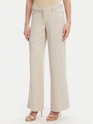 Guess Jeansy W4GA96 WDP85 Beżowy Wide Leg. Brązowe jeansy damskie Guess. Za 299.99 zł.
