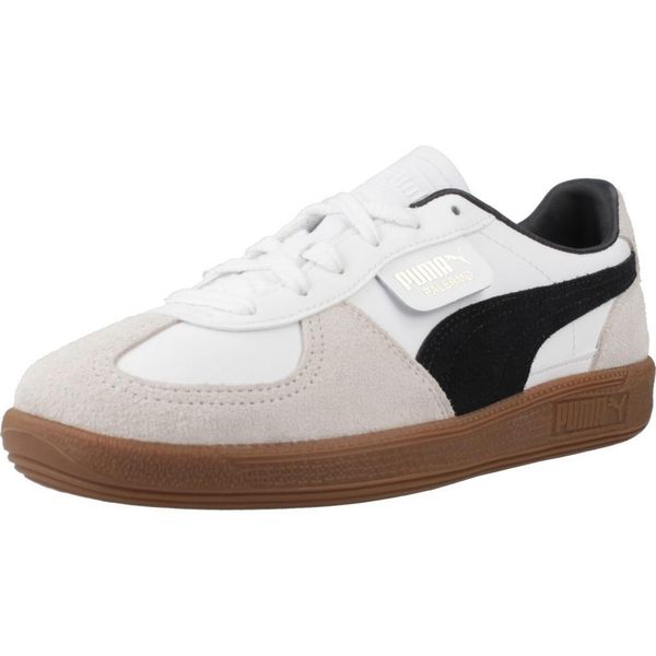 Buty PUMA YELLOW PALERMO LTH JR Biały. Białe buty fitness męskie Puma, na fitness i siłownię. Za 219.99 zł.