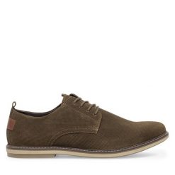 Półbuty Sergio Bardi. Brązowe półbuty męskie Sergio Bardi, bez zapięcia. Za 229.99 zł.