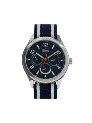 Lacoste Zegarek Deuce 2011290 Granatowy. Niebieskie, analogowe zegarki męskie Lacoste. Za 689.99 zł.