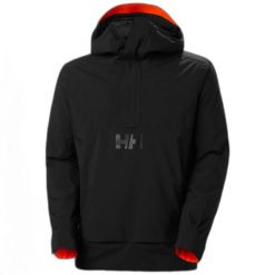 Kurtka narciarska Helly Hansen ULLR D Anorak. Czarne kurtki narciarskie i snowboardowe damskie Helly Hansen, m, bez wzorów, z dzianiny, bez kaptura, narciarskie, primaloft. Za 1,089.85 zł.