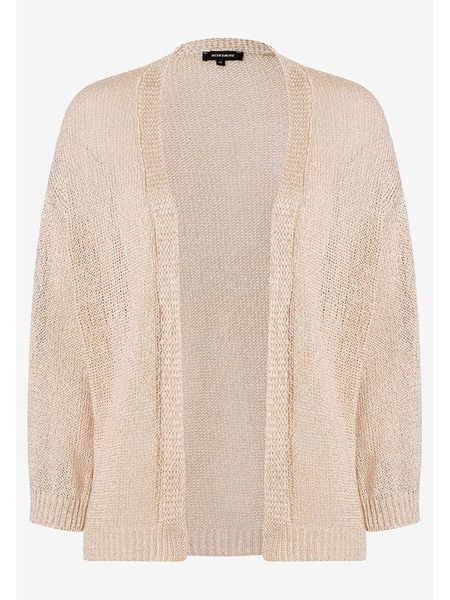 More & More Kardigan w kolorze beżowym rozmiar: 36. Brązowe kardigany damskie MORE & MORE, bez wzorów. Za 87.19 zł.