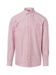Nils Sundström koszula casual Mężczyźni Regular Fit Bawełna czerwony, XL. Czerwone koszule męskie Nils Sundström, m, bez wzorów, z bawełny, bez kołnierzyka, bez ramiączek. Za 119.95 zł.