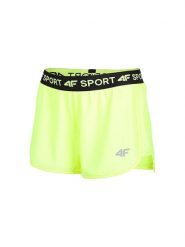 4F Szorty kolarskie w kolorze jasnozielonym rozmiar: XXL. Zielone spodenki sportowe damskie 4f, xxl, z materiału, rowerowe. Za 24.17 zł.