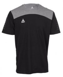 Koszulka piłkarska bawełniana męska Select Oxford czarna. Czarne t-shirty sportowe męskie Select, l, z bawełny, bez ramiączek, do piłki nożnej. Za 120.29 zł.
