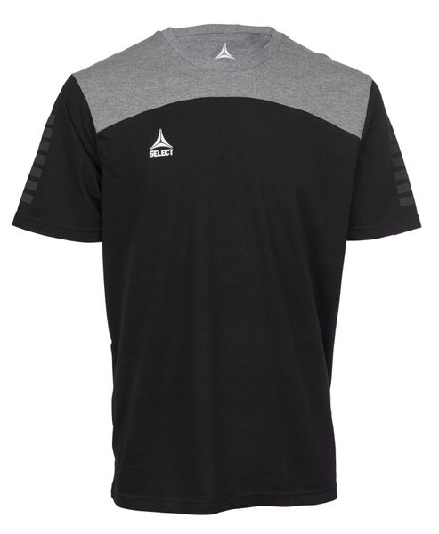Koszulka piłkarska bawełniana męska Select Oxford czarna. Czarne t-shirty sportowe męskie Select, l, z bawełny, bez ramiączek, do piłki nożnej. Za 120.29 zł.