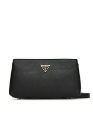 Guess Torebka Talent HWNG96 69120 Czarny. Czarne listonoszki damskie Guess, z aplikacjami, ze skóry, bez dodatków. Za 379.99 zł.