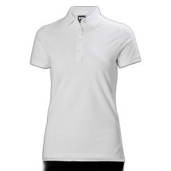 Damska koszulka polo Helly Hansen crew pique 2. Białe bluzki damskie Helly Hansen, s, bez wzorów, sportowe, bez kołnierzyka, bez ramiączek. Za 249.50 zł.