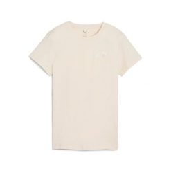 Koszulka damska Puma Essentials Small No. 1 Logo. Białe t-shirty damskie Puma, bez wzorów, z materiału, bez kołnierzyka. Za 144.50 zł.