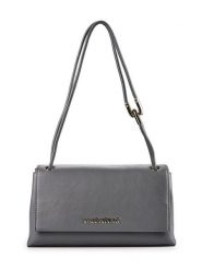 Valentino Torebka Fable Re VBSA5U10 Szary. Szare torebki klasyczne damskie Valentino, bez wzorów, ze skóry, bez dodatków. Za 659.99 zł.
