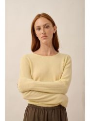 Just Cashmere Kaszmirowy sweter "Vivian" w kolorze żółtym rozmiar: M. Żółte swetry klasyczne damskie Just Cashmere, m, z kaszmiru, bez kołnierzyka. Za 238.45 zł.