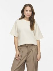 Vila bluza z krótkim rękawem Kobiety biały, XS. Białe bluzy bez kaptura damskie Vila, xs. Za 199.95 zł.