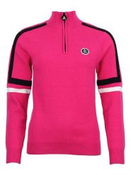 Peak Mountain Sweter "Asta" w kolorze różowym rozmiar: L. Różowe golfy damskie Peak Mountain, l, bez wzorów, bez ramiączek. Za 217.99 zł.