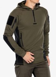 Bluza z kapturem męska Helikon-Tex Range Hoodie. Zielone bluzy z kapturem męskie HELIKON-TEX, m, z materiału. Za 274.99 zł.