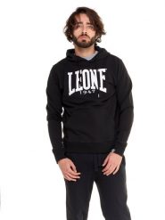 Bluza z bawełna z kaptur na co dzień na siłownię. Żółte bluzy sportowe męskie LEONE 1947 APPAREL, xs, z bawełny. Za 147.31 zł.