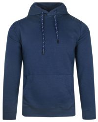 Bluza Kangurka Granatowa z Kapturem, Męska -PAKO JEANS. Niebieskie bluzy z kapturem męskie Pako Jeans, l, z bawełny. Za 169.00 zł.